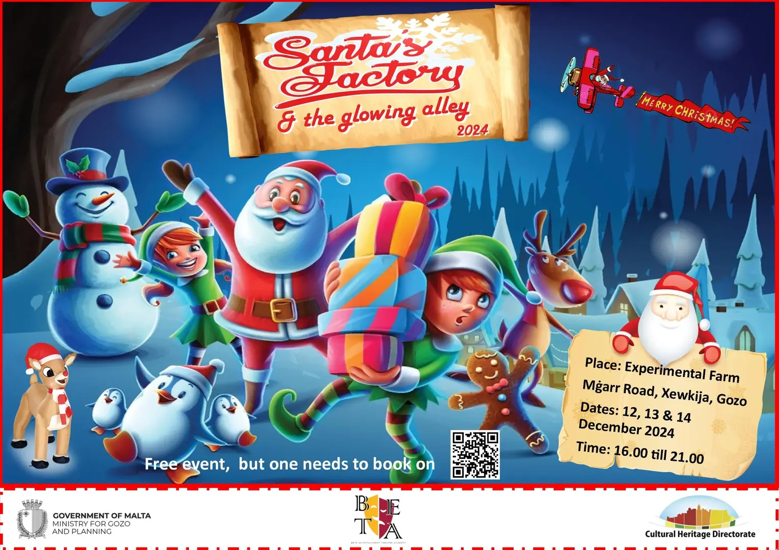 Santa’s Factory and The Glowing Alley 2024