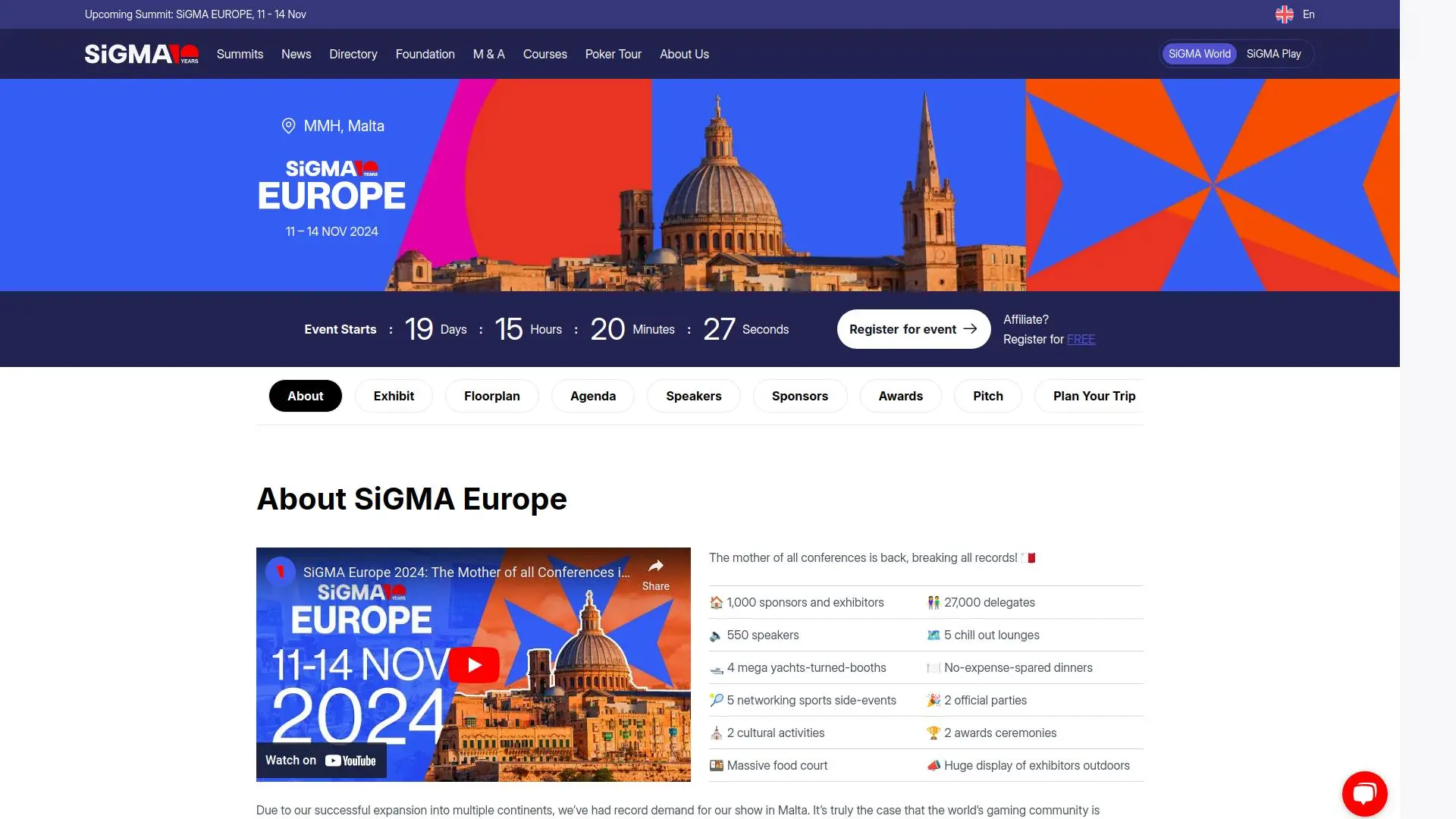 SiGMA Europe 2024