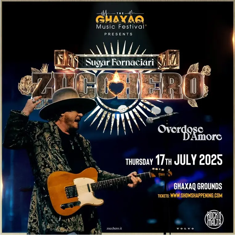 zucchero malta concert live