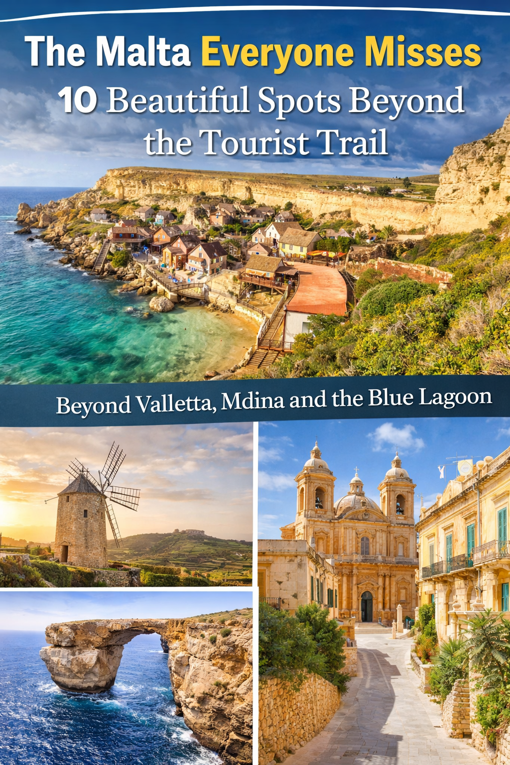 10 Beautiful Spots Beyond Valletta, Mdina and the Blue Lagoon